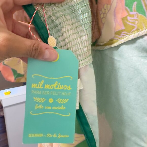 Farm Rio Dress: Vestido Jardim de Inverno NWT - Picture 11 of 14